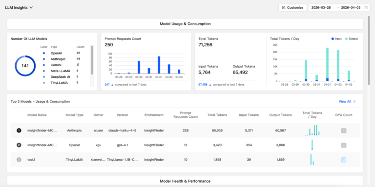 LLM Insights - Product Screenshot